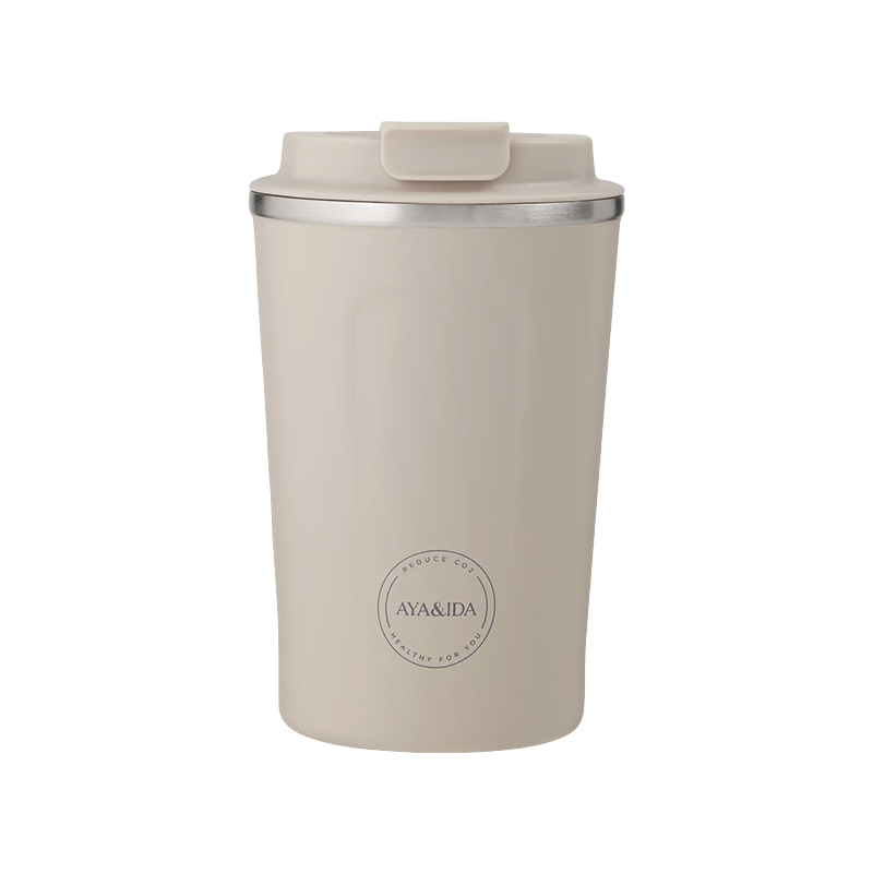 Aya & Ida Termokop 380 ml – Cream Beige til varme drikke