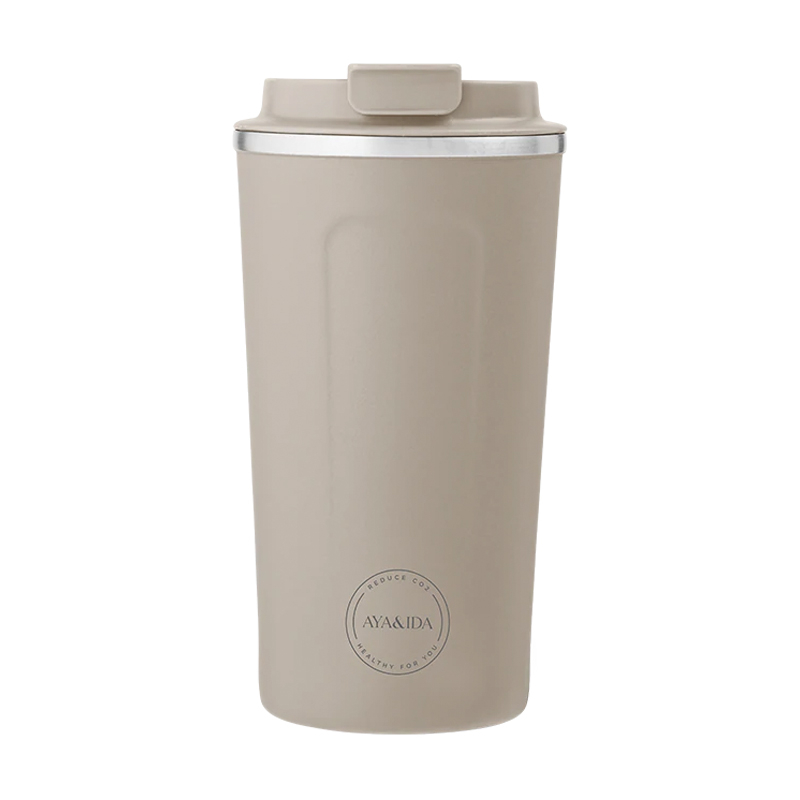 Aya Amp Ida Termokop 500 ml – Creme Beige til Varme Drikke
