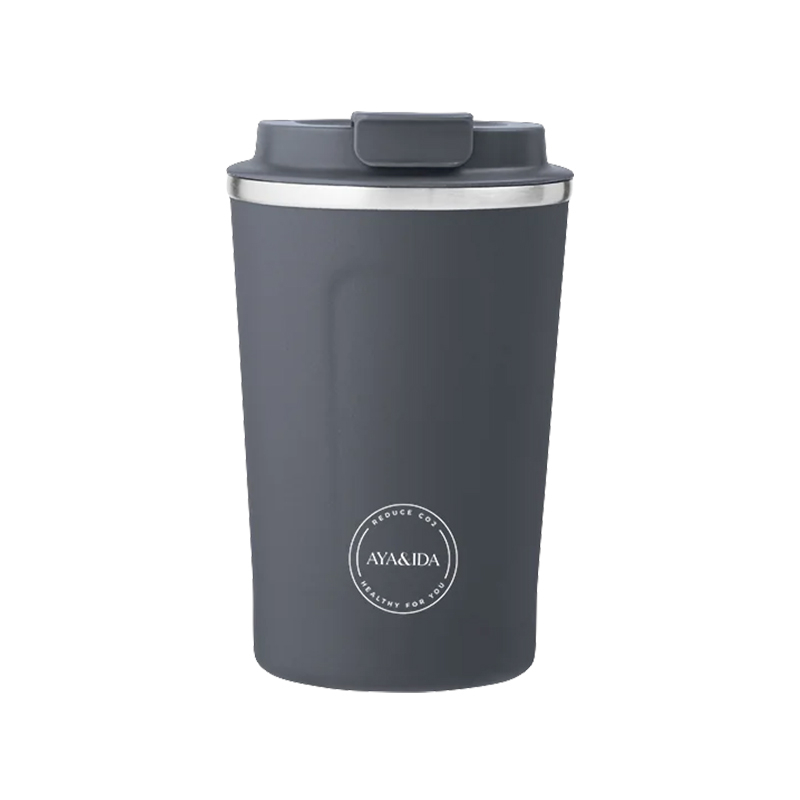 Aya & Ida Termokop 380 ml – Mørkeblå Elegance til Rejsen