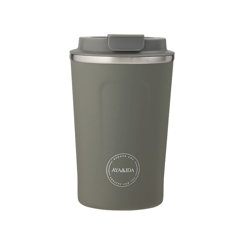 Aya Amp Ida Termokop 380 ml – Tropisk Grøn Kaffe Kop