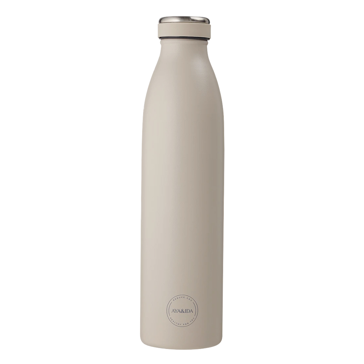 Aya Amp Ida Drikkeflaske 1000 Ml – Cream Beige Tilbud!