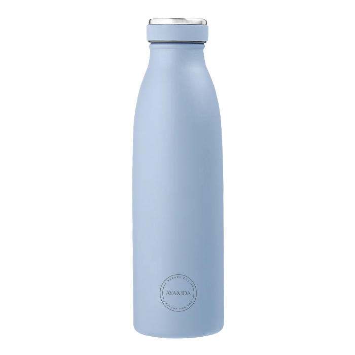 Aya Amp Ida Drikkeflaske 500 ml - Powder Blue Tilbud!