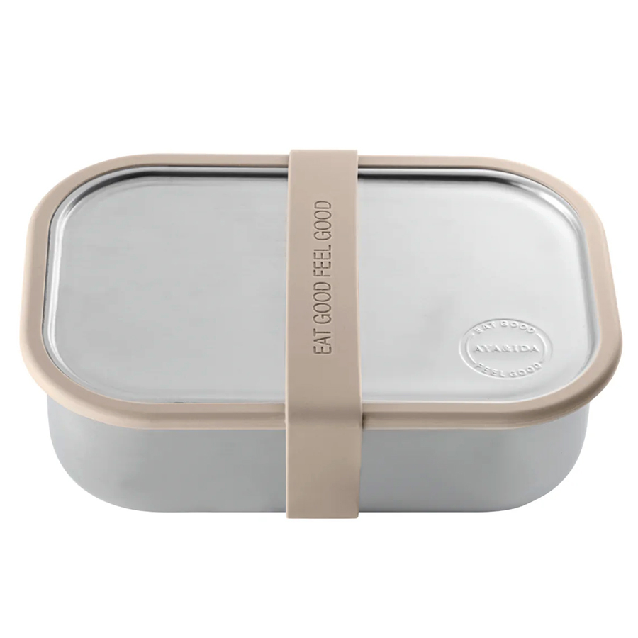 Aya Amp Ida Madkasse i Cream Beige – Ideel til Skole!