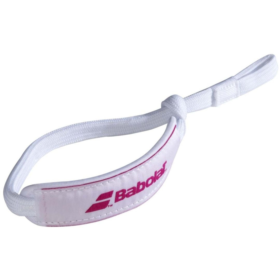 Babolat Håndledsstrop  Hvid Pink