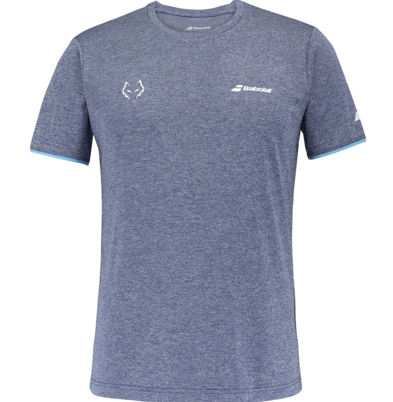 Babolat Juan Lebron Crew Neck T-shirt - Estate Blue tilbud