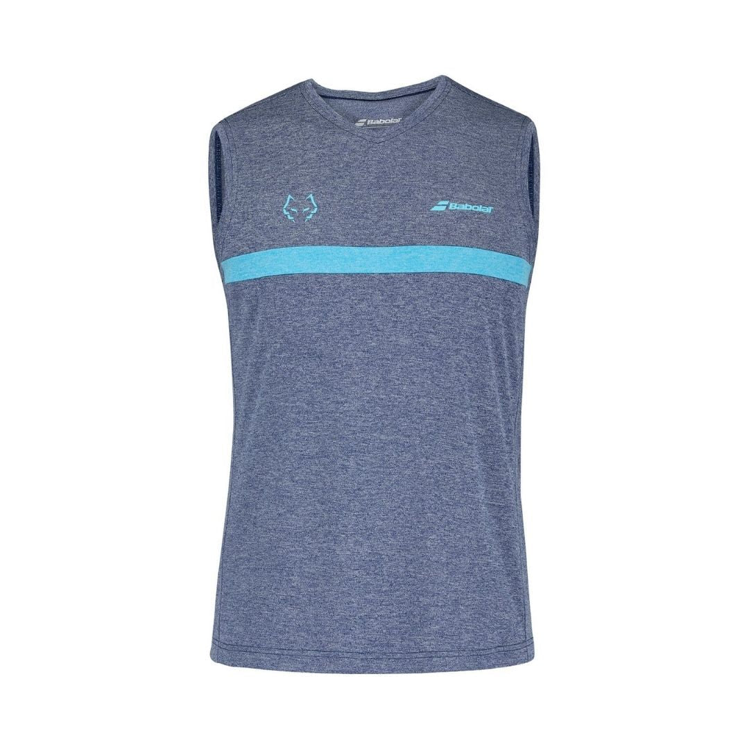 Babolat Juan Lebron Muscle Tanktop  Estate Blue Heather