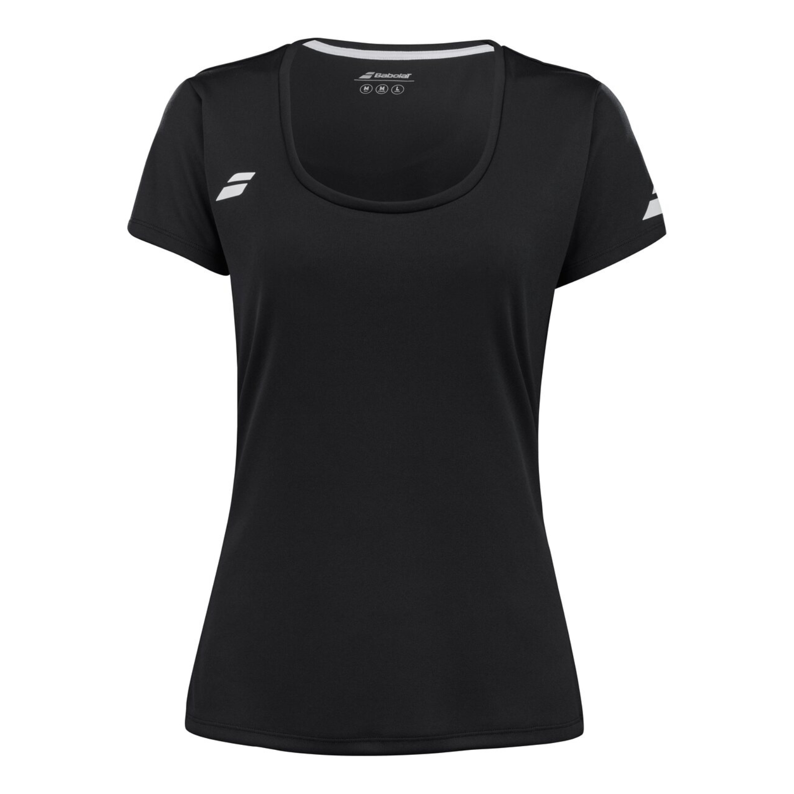Babolat Play T-shirt til damer – Sort, perfekt til sport!