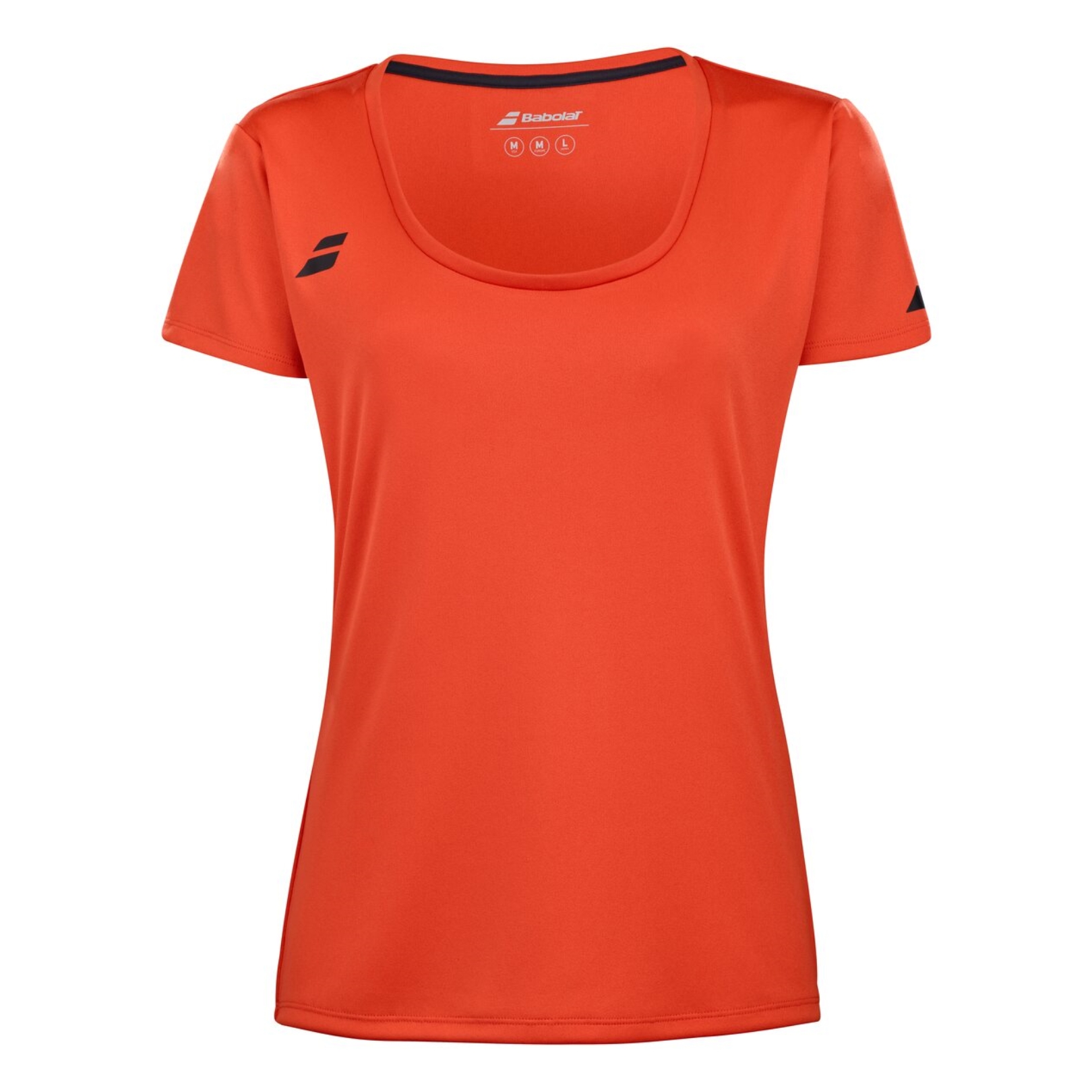 Babolat Play T-shirt til Dame – Fiesta Rød, Komfortabel Sport