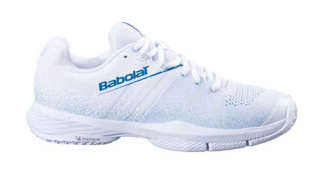 Babolat Sensa Padelsko til kvinder - Hvid og Cool Blue