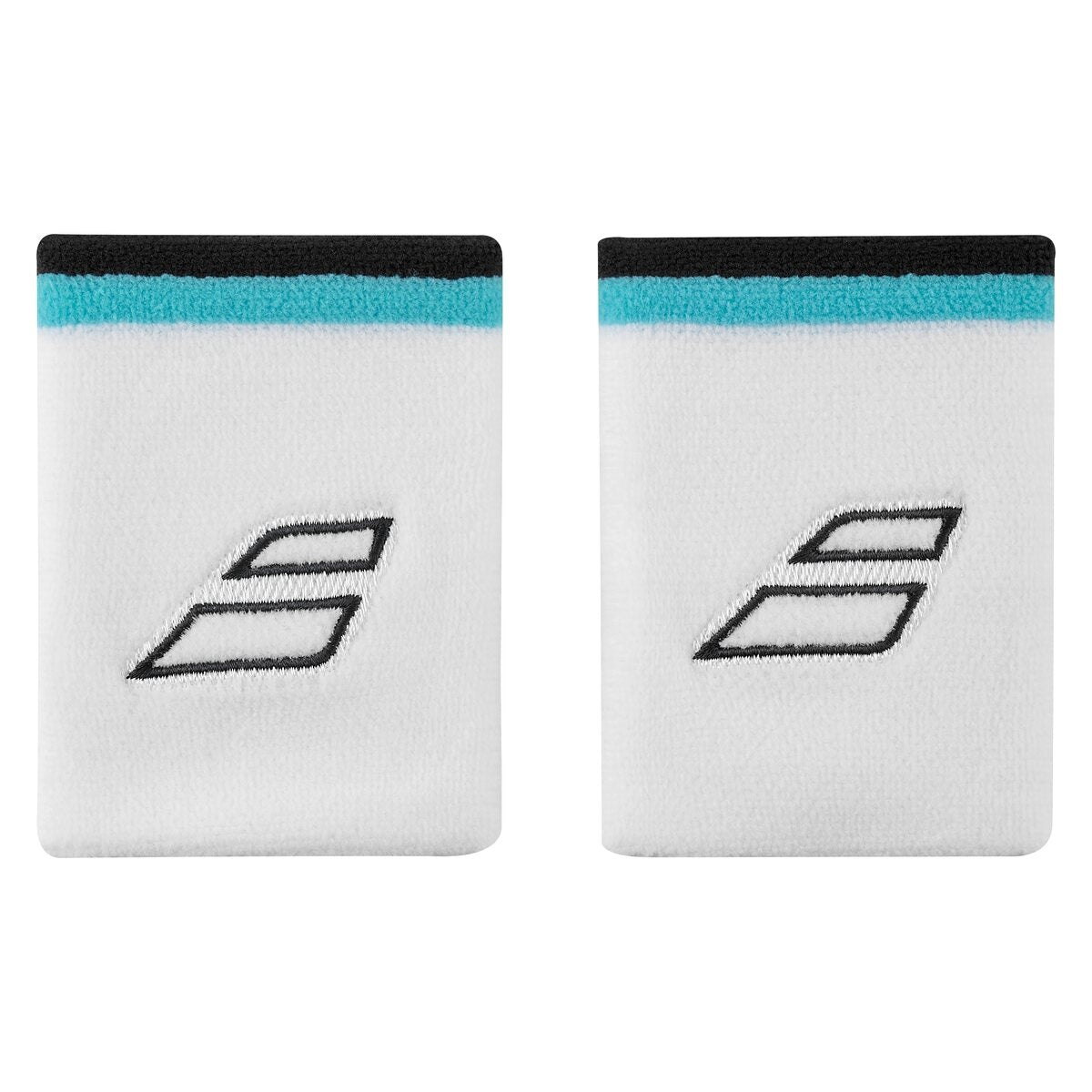 Babolat Terry Jumbo håndledsbind - 2-pak Hvid/Blå