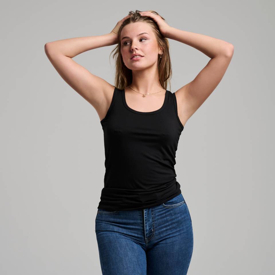 Bambusa Basis Tanktop  Sort   Pk