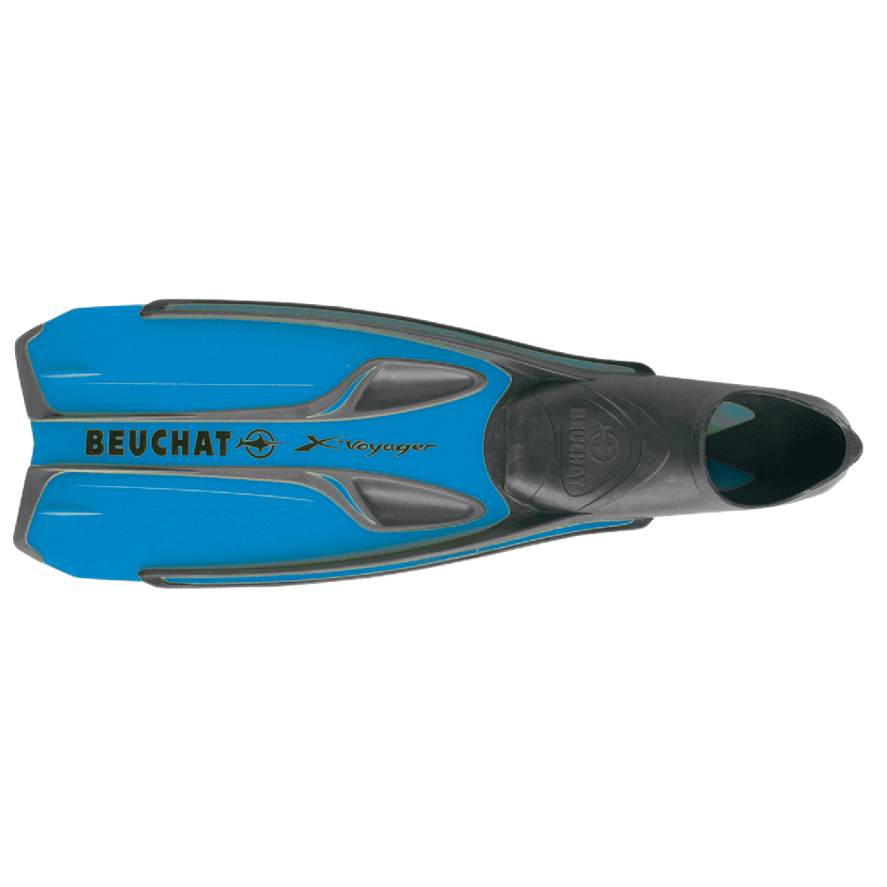 Beuchat X-Voyager Finner - Blå til Dykning og Svømning
