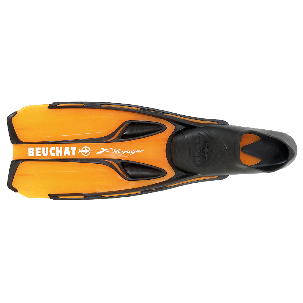 Beuchat X-Voyager Finne – Orange til Dykning og Svømning