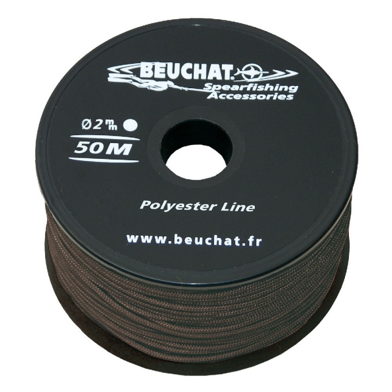 Beuchat 2mm Polyester Harpun Line - 50m Tilbud!