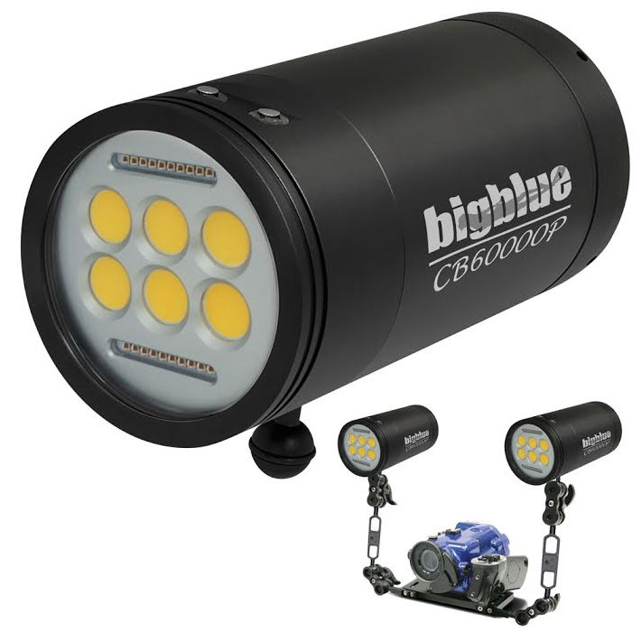 Bigblue CB60000P LED Lygte til Undervandsfoto – Fantastisk tilbud!