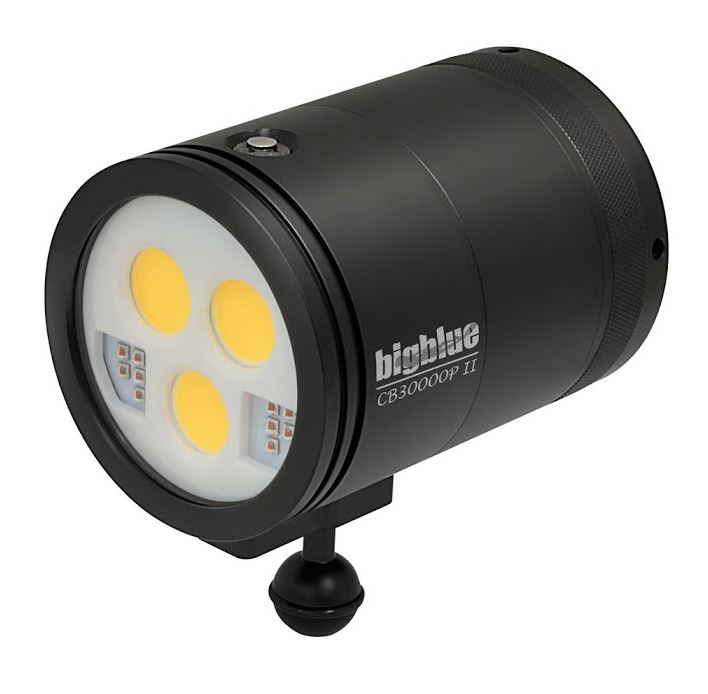 Bigblue CB30000P II – 30.000 Lumen Dykkerlys til UV-Foto