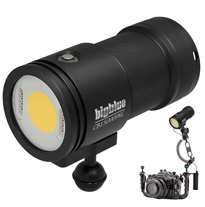 Bigblue CB15000P Dykkerlygte med Super Power LED – Udsalg!
