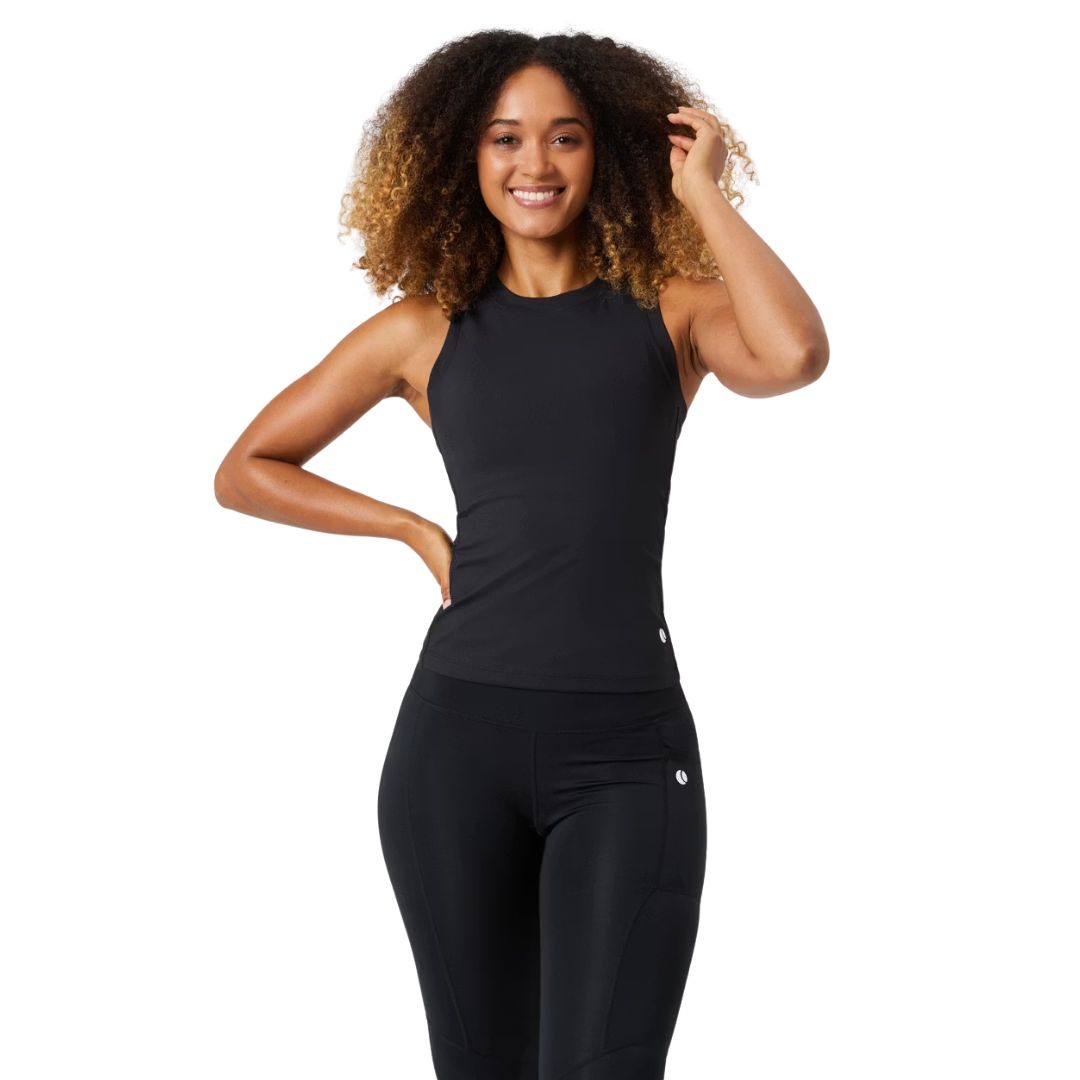 Björn Borg Ace Pocket Ribbed Tank Top  Black Beauty  Xs