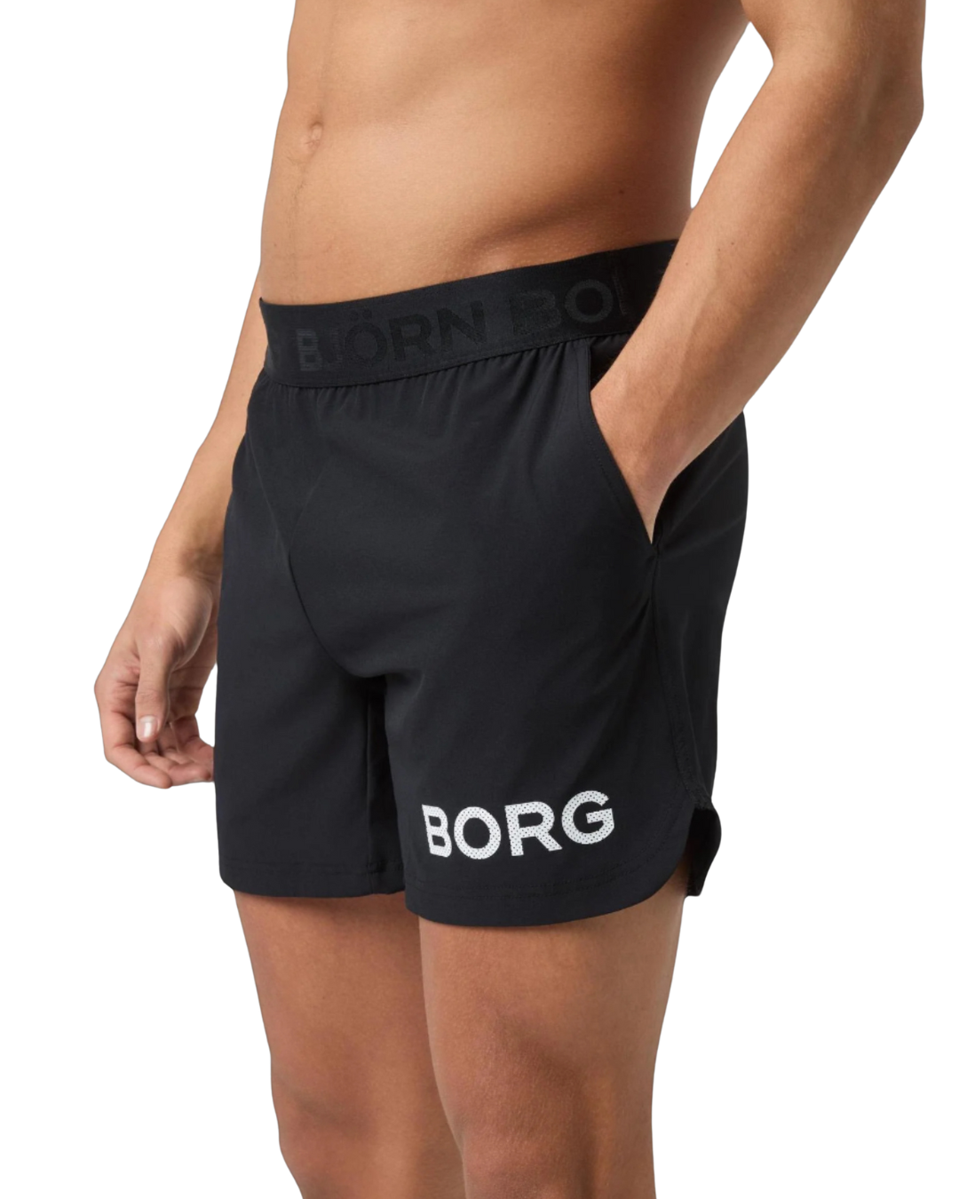 Björn Borg Quot Shorts i Sort - Komfort til Padelsport