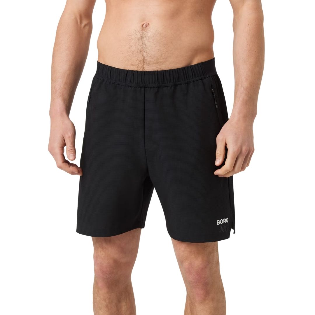 Björn Borg Zip Shorts Men  Black Beauty