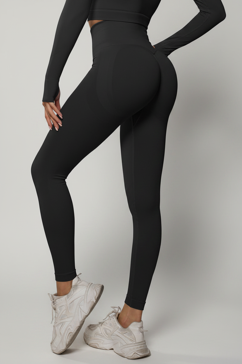 Bodycurve Scrunch Tights   Black Small   Black