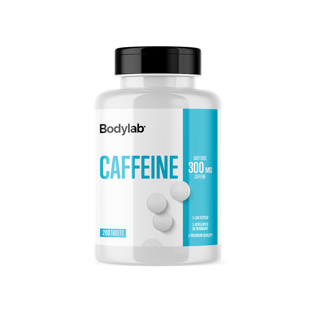 Bodylab Koffeinkapsler 200 Stk - Energi til Dagen!