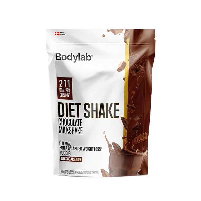 Bodylab Diet Shake - Chokolade Milkshake på tilbud!