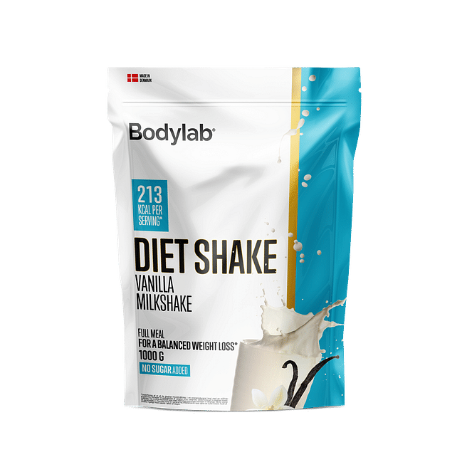 Bodylab Diet Shake - Vaniljemælkshake til slankekur