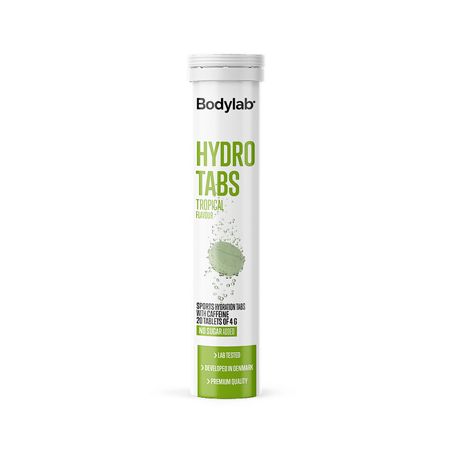 Bodylab Hydro Tabs 20 Stk - Tropisk Energidrik til Træning