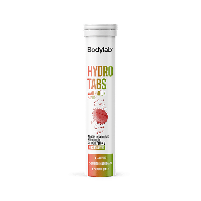 Bodylab Hydro Tabs - Vandmelon (Koffeinfri) 20 stk.
