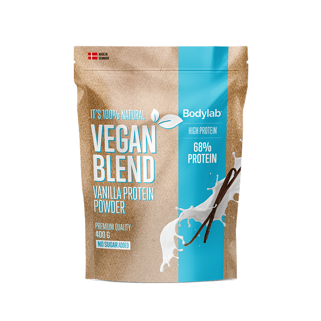 Bodylab Vegansk Proteinpulver 400g - Vanilje
