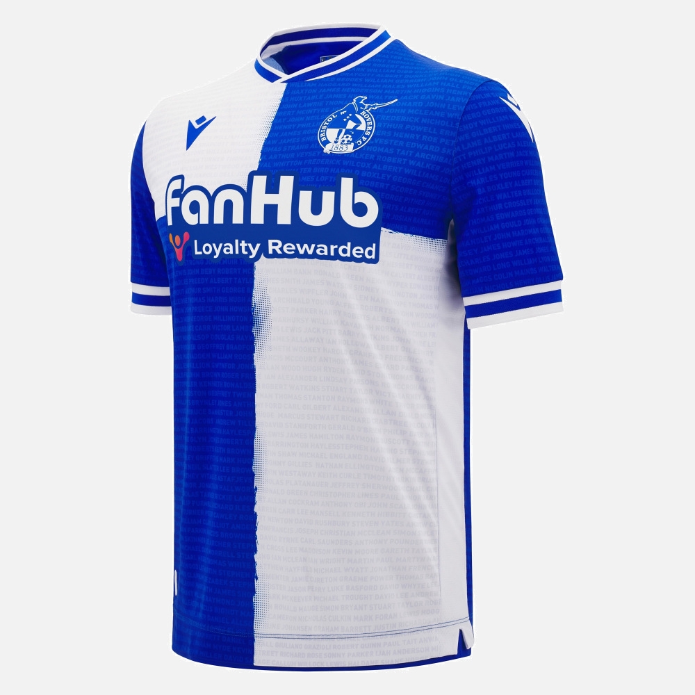 Bristol Rovers Hjemme Trøje 2024/25 - Mænds Tilbud