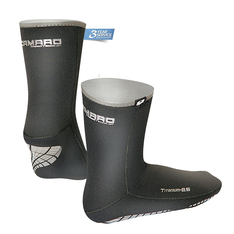Camaro Titanium Thermo Neoprensokker 3mm - Black Friday Tilbud!