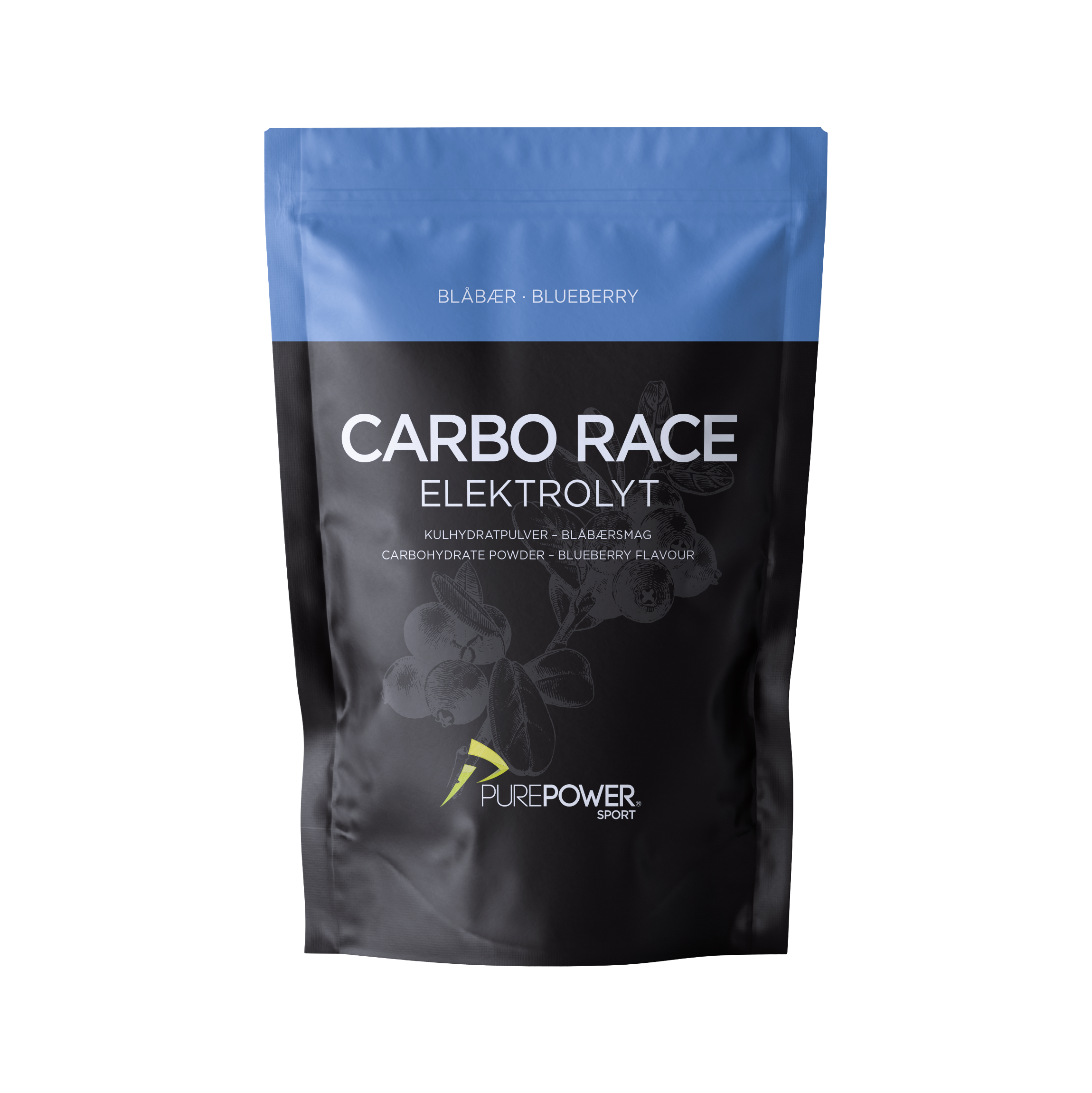 Carbo Race Elektrolyt Blåbær – Energi til Træning!