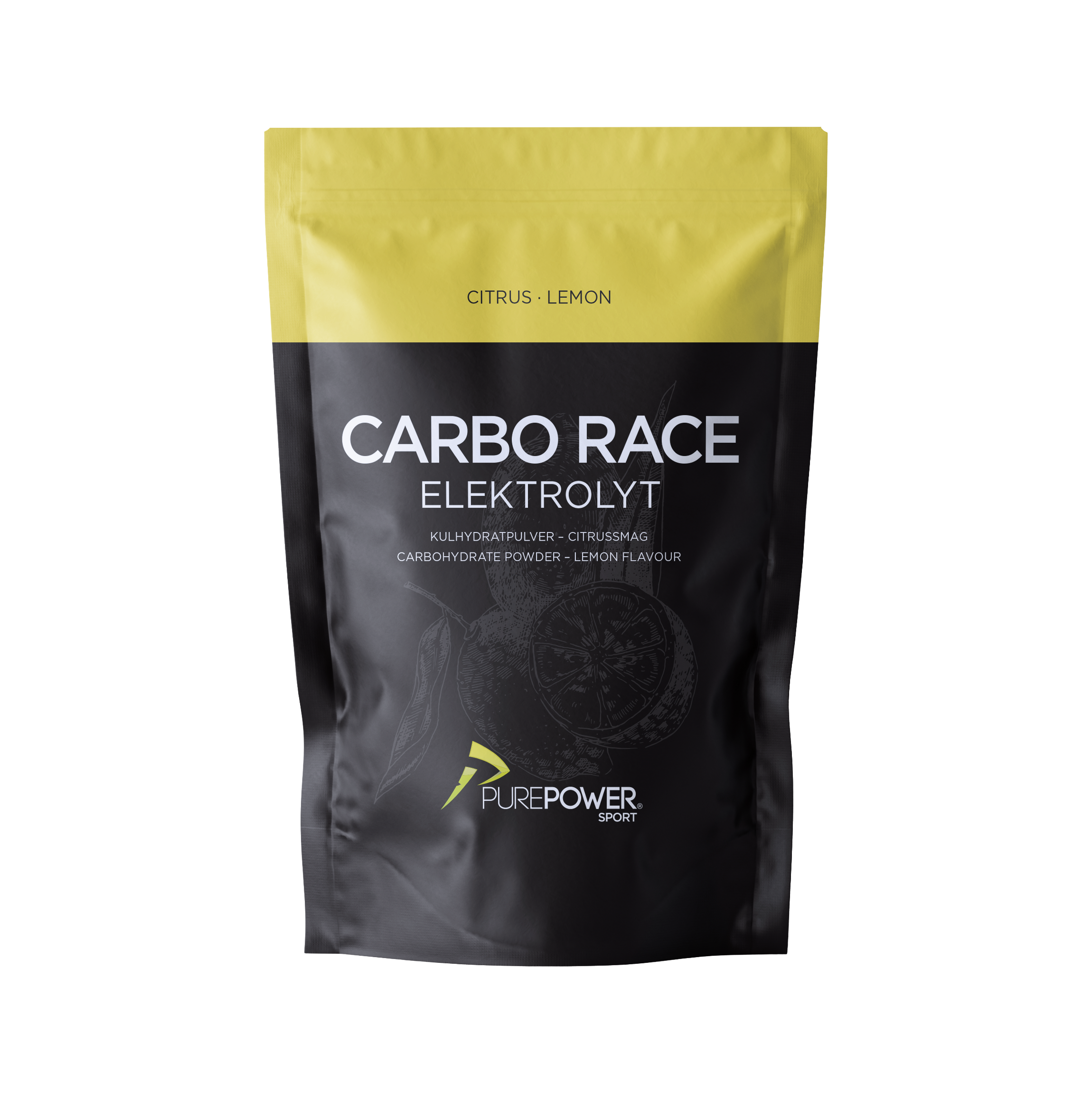 Carbo Race Elektrolyt Citrus – Energidrik til træning