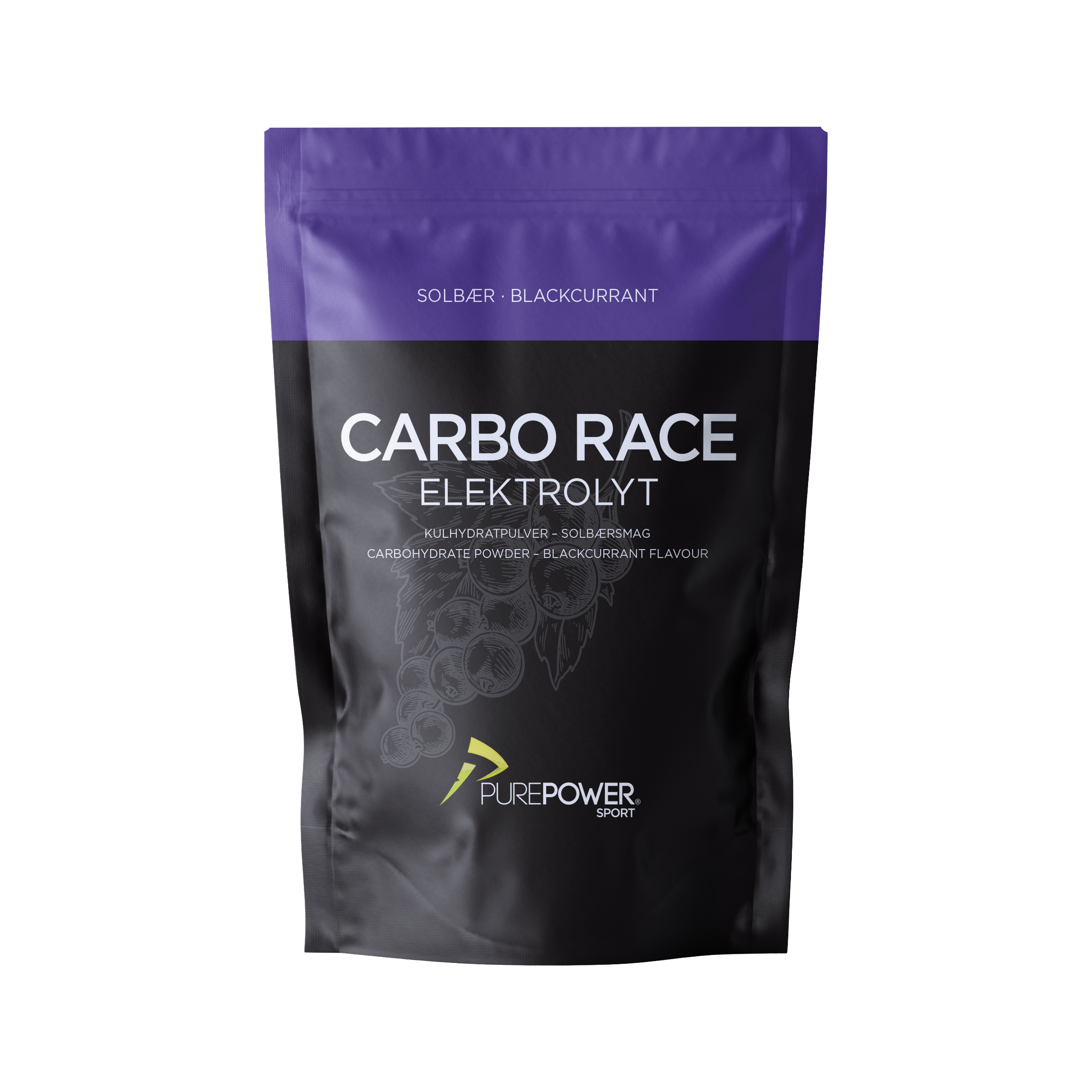 Carbo Race Elektrolyt med Solbær – Boost Din Udholdenhed!