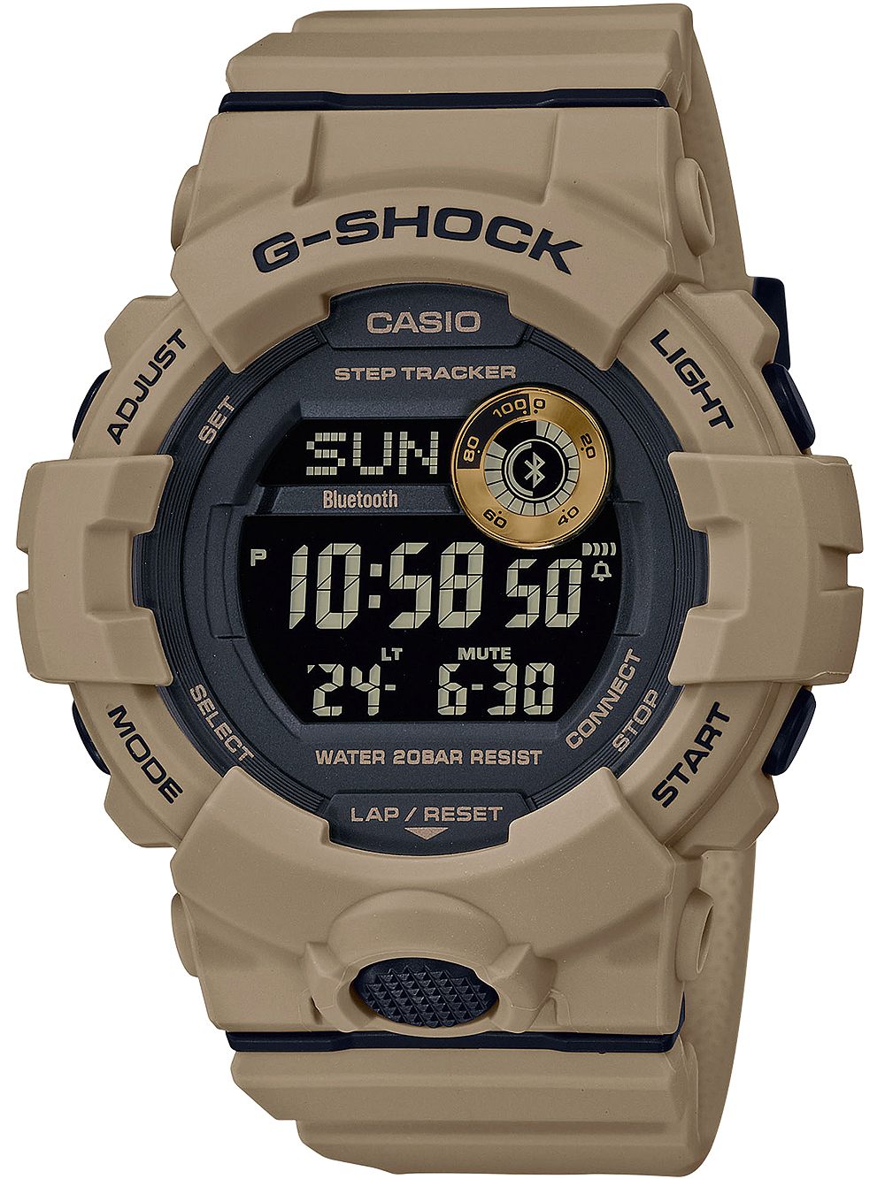 Casio Gbd-800uc-5er Herreur  -shock Skridttæller