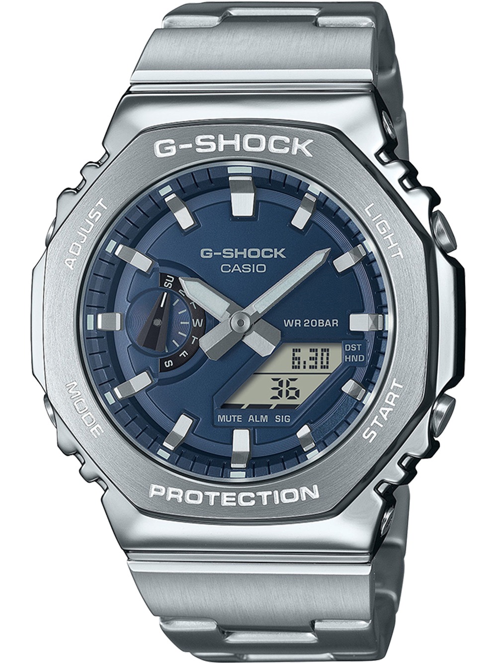 Casio Gm-2110d-2ber Herreur  -shock Classic