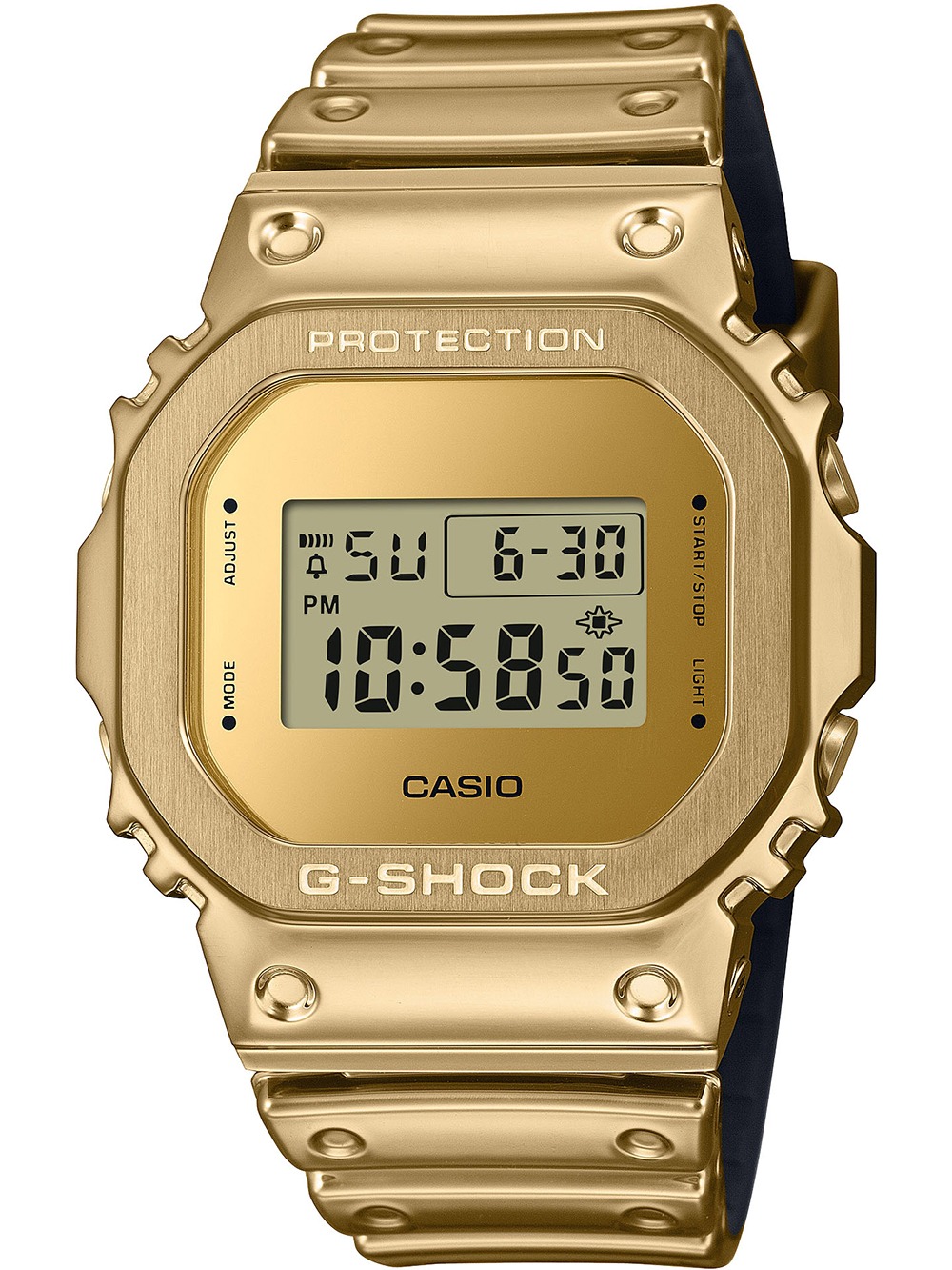 Casio Gm-5600ymg-9er Herreur  -shock  -steel