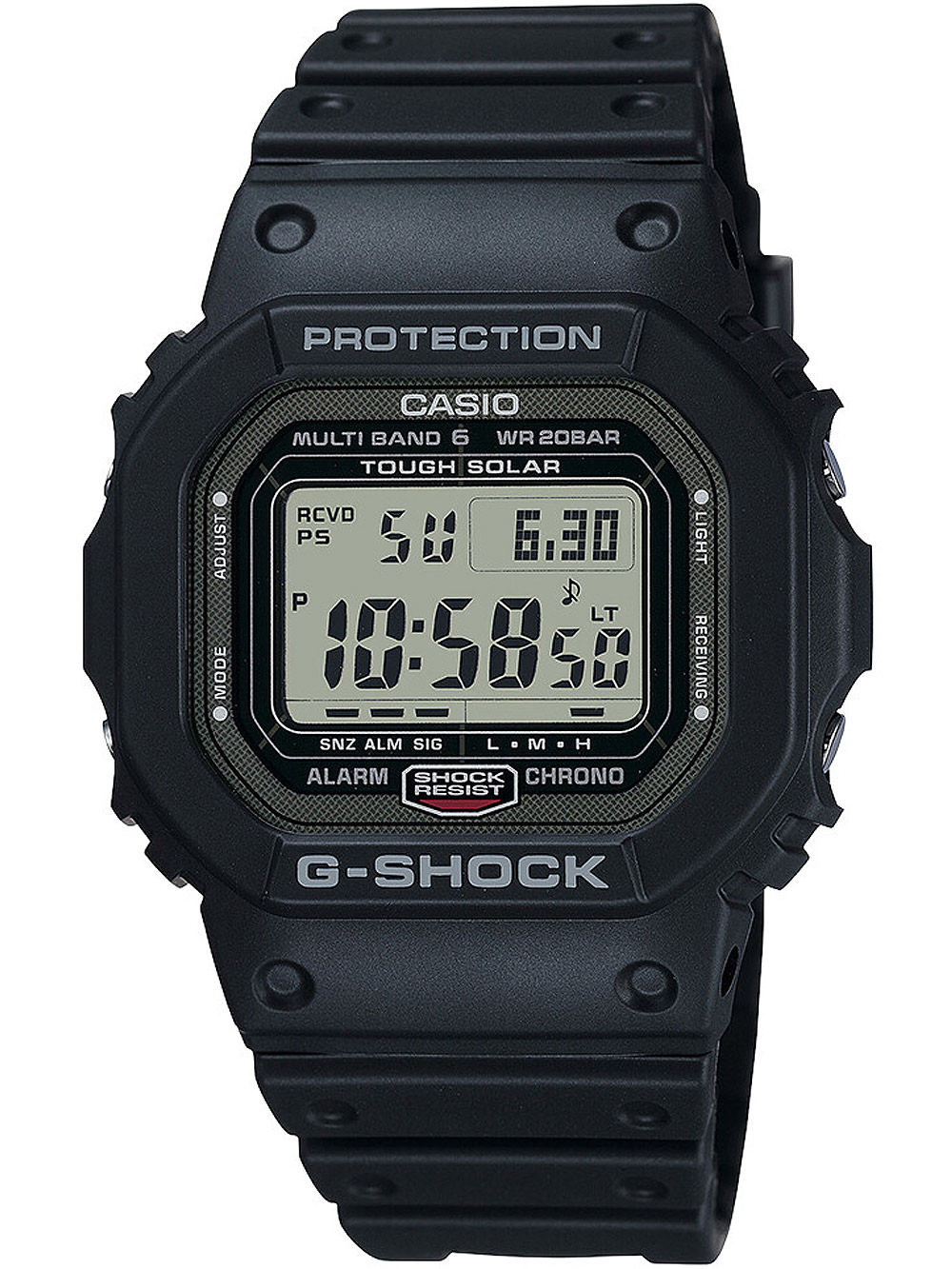 Casio Gw-5000u-1er Herreur  -shock Soldrevet Ur