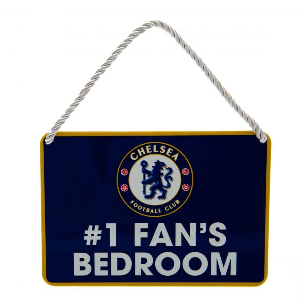 Chelsea Fc    Fan   Bedroom Skilt