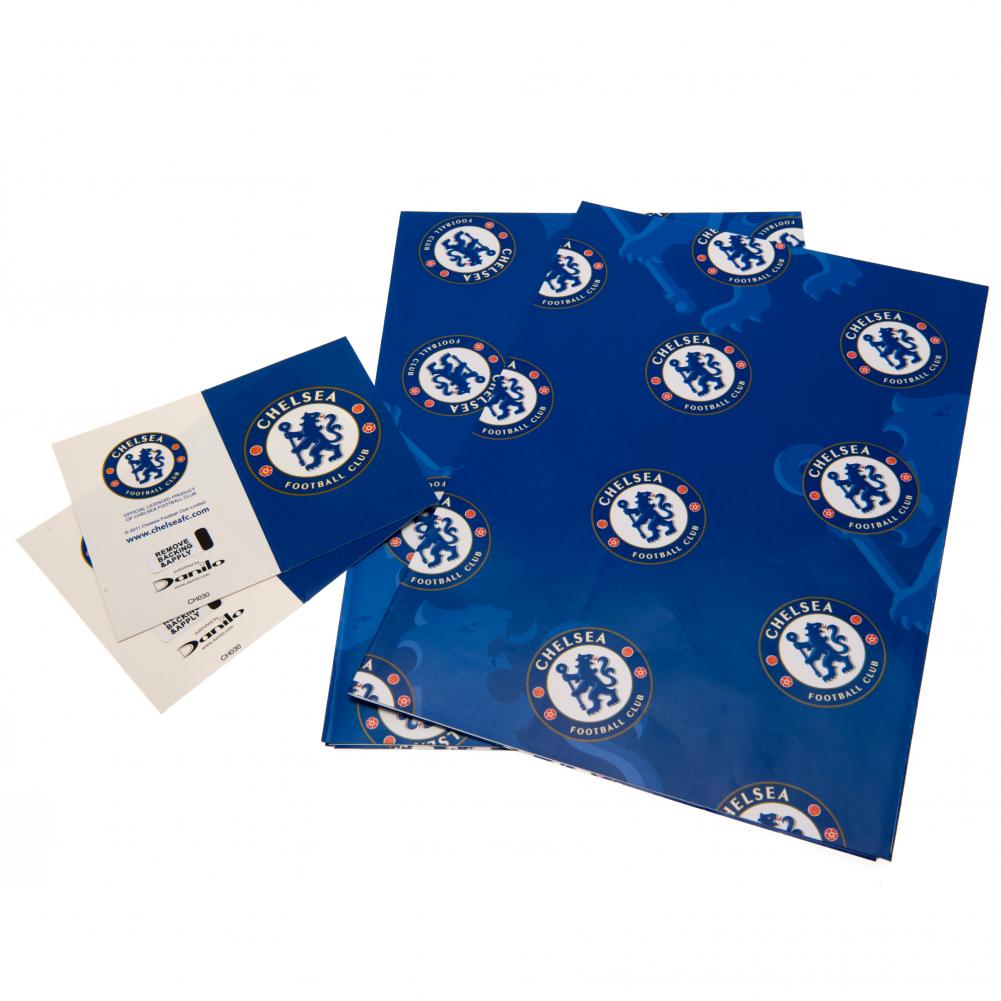 Chelsea FC Gavepapir - Officiel Licens 70x50 cm