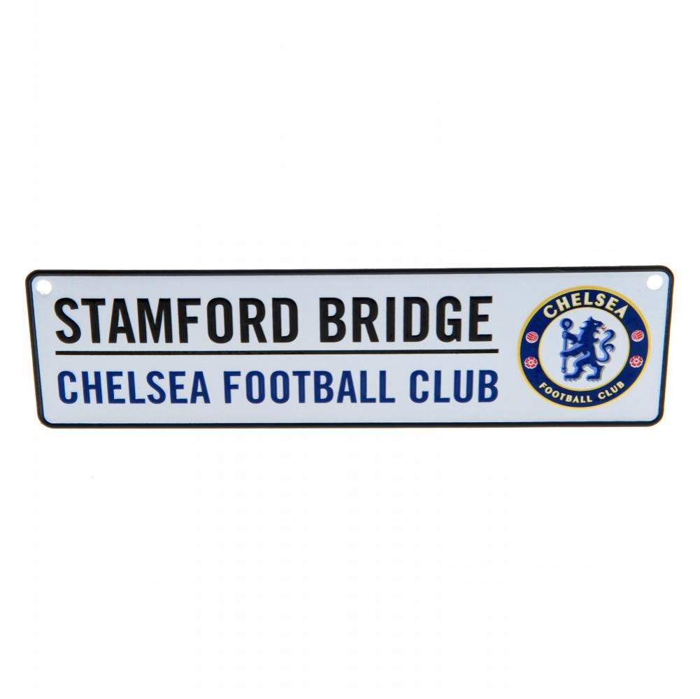 Chelsea FC Stamford Bridge Vindueskilt – Officiel Licens