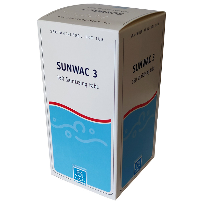Chlortabletter Sunwac – 160 stk til effektiv vandrensning!