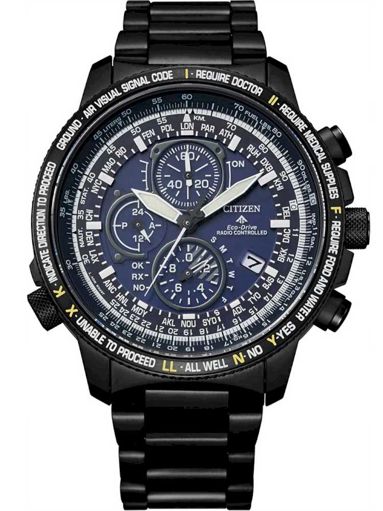 Citizen AT8195-85L – Radiostyret Eco-Drive Herreur på udsalg