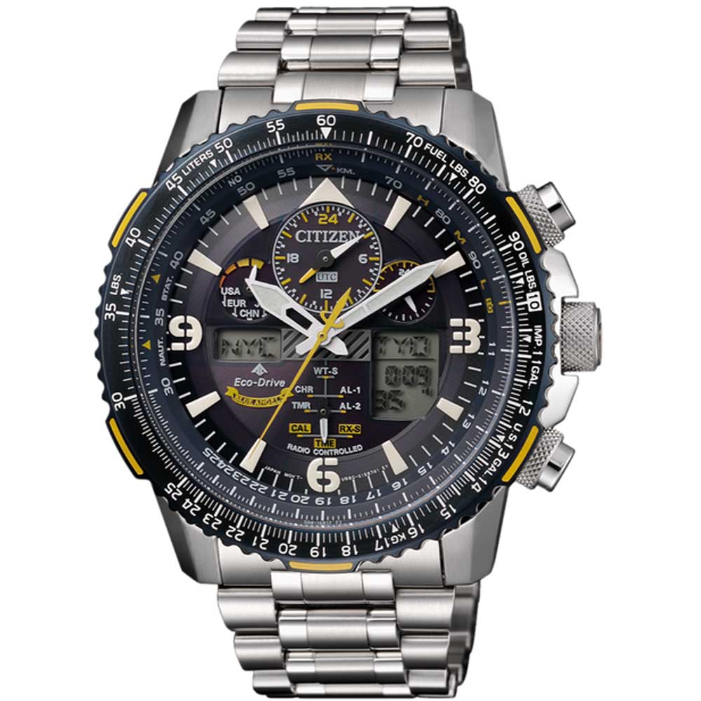 Citizen Jy8078-52l Herreur Skyhawk Radiostyret