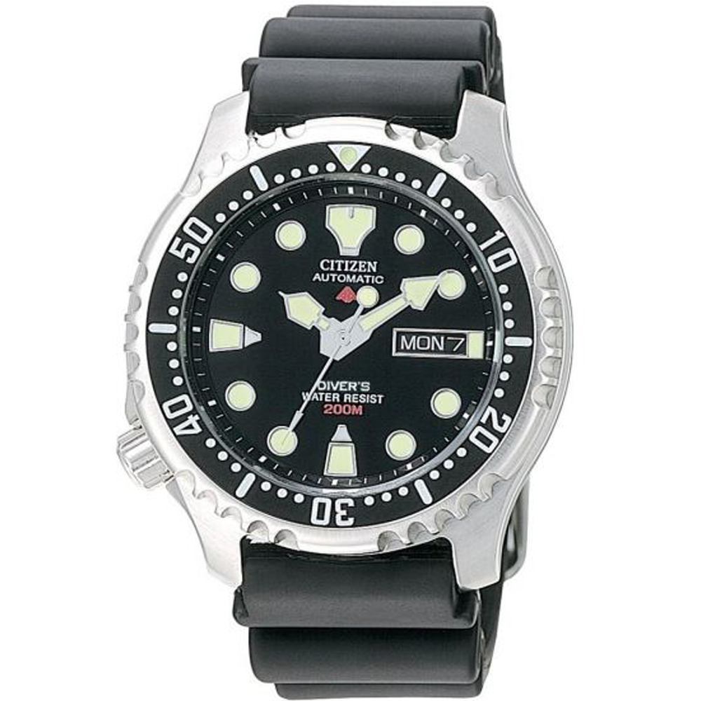 Citizen NY0040-09EE Automatik Dykkerur - FRI Fragt!