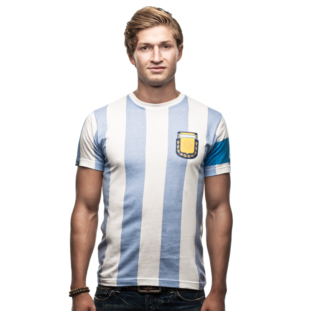 Copa Argentina Capitano T-shirt - Hvid - Fantastisk tilbud!