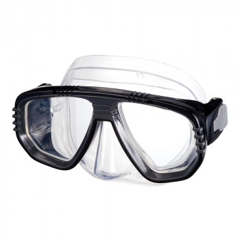 Corona Dykkermaske med Styrkeglas – Sort/Klar Tilbud