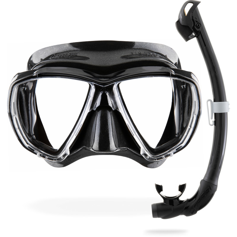 Cressi Big Eyes   Seal Dry Snorkel Combo